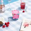 Wibble Vegan Jelly Pots, With Pressed Raspberry Juice, Plant Based, Low Calorie, Low Sugar, Natural, Raspberry and Coconut Pack of 6 x 150g view 3