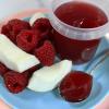 Wibble Vegan Jelly Pots, With Pressed Raspberry Juice, Plant Based, Low Calorie, Low Sugar, Natural, Raspberry and Coconut Pack of 6 x 150g view 4