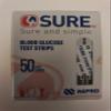 4Sure and Simple Blood Glucose Test Strips 1 x 50 view 1