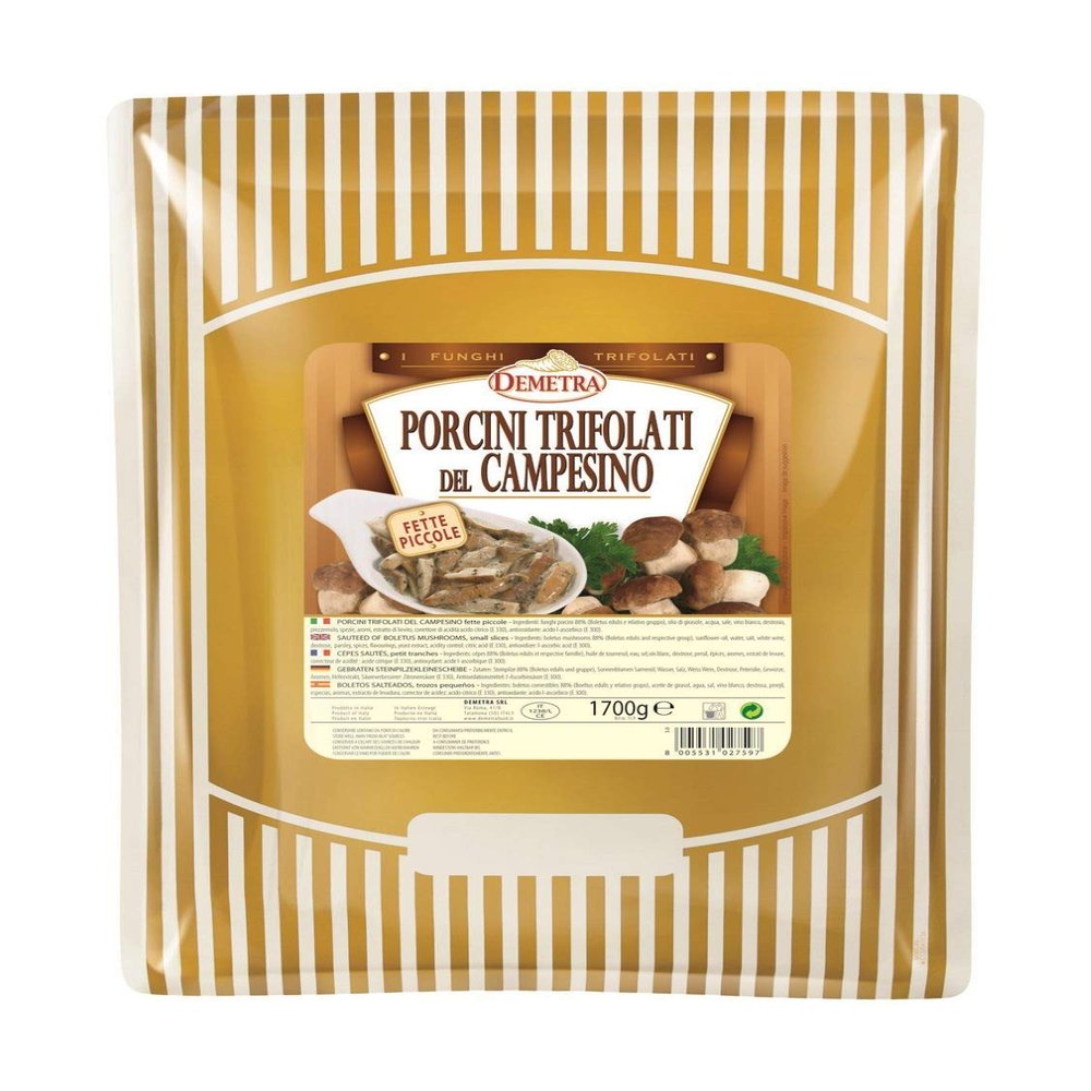 Porcini trifoliated Campesino 1700 gr. - Demetra