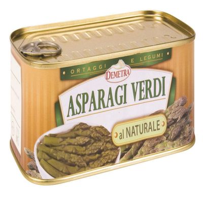 Asparagus green natur 660 gr. - Demetra