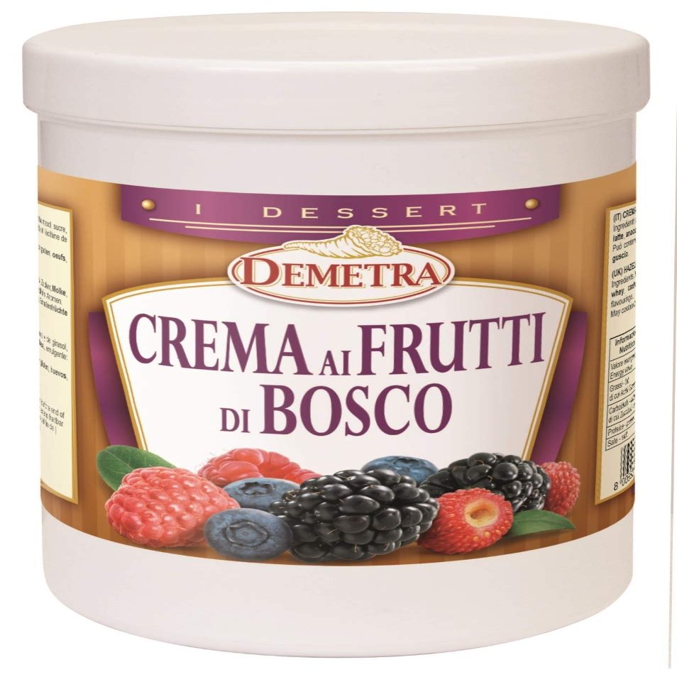 Crema berry 1000 ml. - Demetra