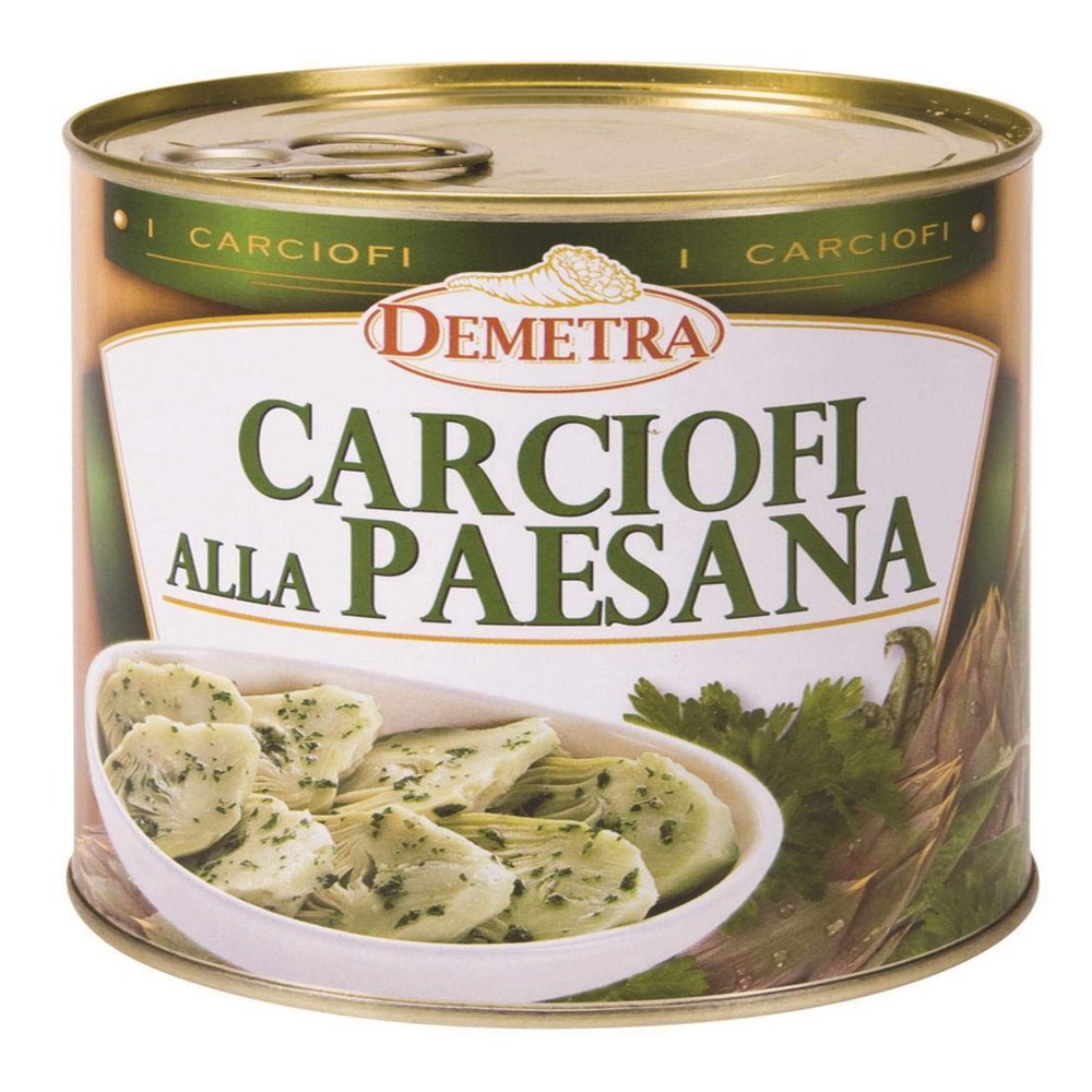 Artichokes paesana Style 780 gr. - Demetra