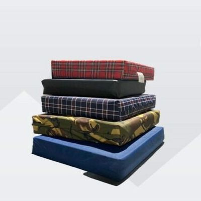 TOP STYLE COLLECTION Memory Foam Comfort Cushion Cut To Size For Wheelchair For Dog Beds Floor Cushions Mattresses Without Pain Regardless Of Body Weight (18" X 16" X 4", MILITARY CAMOUFLAGE)