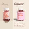 Apple Cider Vinegar Gummies with The Mother 1000mg | Enhanced with Vitamin B12 & Folic Acid | 60 Vegan ACV Capsules with Pomegranate & Beetroot Powder | Natural Ingredients by Free Soul view 2