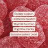 Apple Cider Vinegar Gummies with The Mother 1000mg | Enhanced with Vitamin B12 & Folic Acid | 60 Vegan ACV Capsules with Pomegranate & Beetroot Powder | Natural Ingredients by Free Soul view 3