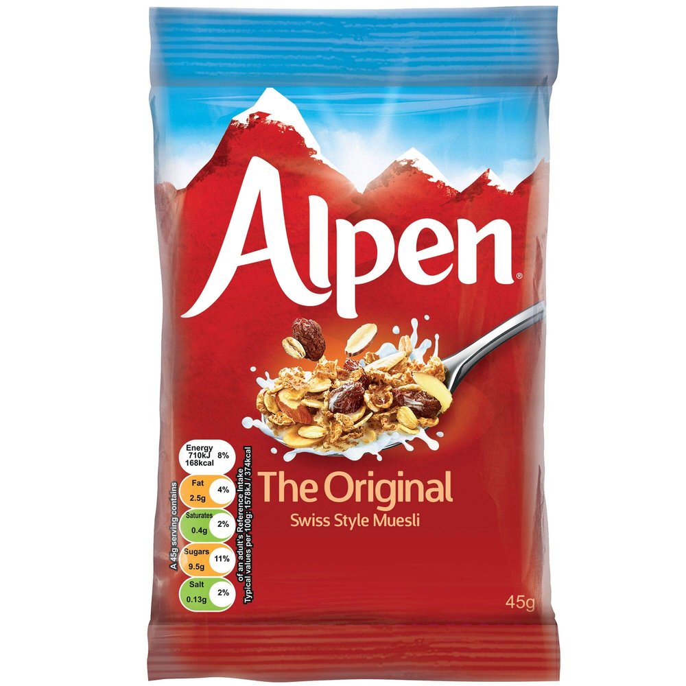 Alpen The Original Muesli Sachets - 30x45g