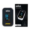 Braun Pulse Oximeter 1 - Accurate Blood Oxygen Finger Monitor - Easy-to-use at Home - For COPD, Pneumonia, Sleep Apnea Sufferers - Great for Athletes- YK-81CEU view 1
