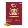 Seven Seas Omega-3 Fish Oil and Immunity, With Vitamin C, Vitamin D, Duo Pack: 30 Capsulesplus30 Tablets view 1