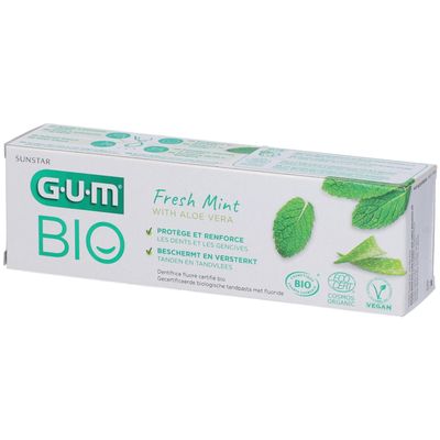 GUM Aloe Vera Fresh Mint Toothpaste Organic 75ml