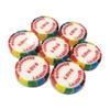 100 Rainbow HAPPINESS LOVE LAUGHTER wrapped rock candy sweets Pink Lemonade Flavour - suitable for vegans view 3