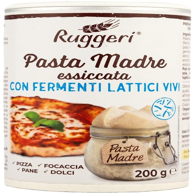 Ruggeri - Italian Dry Mother Yeast | Dried Wheat Sourdough with Yeast - Bread | Bakery - Tin 200g