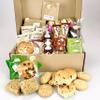 Deluxe AFTERNOON TEA Gift Hamper - a luxury selection of foods - Chocolate Muffins, Sweet Treats, Tea - Suitable for Vegetarian Diets view 1