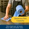 Blue Centre Feed Paper Roll - 2 Ply, 6 Pack | Strong, Absorbent Cleaning Towel for Kitchen, Industrial & Commercial Use | Embossed Wipe Tissue for Dispensers view 4