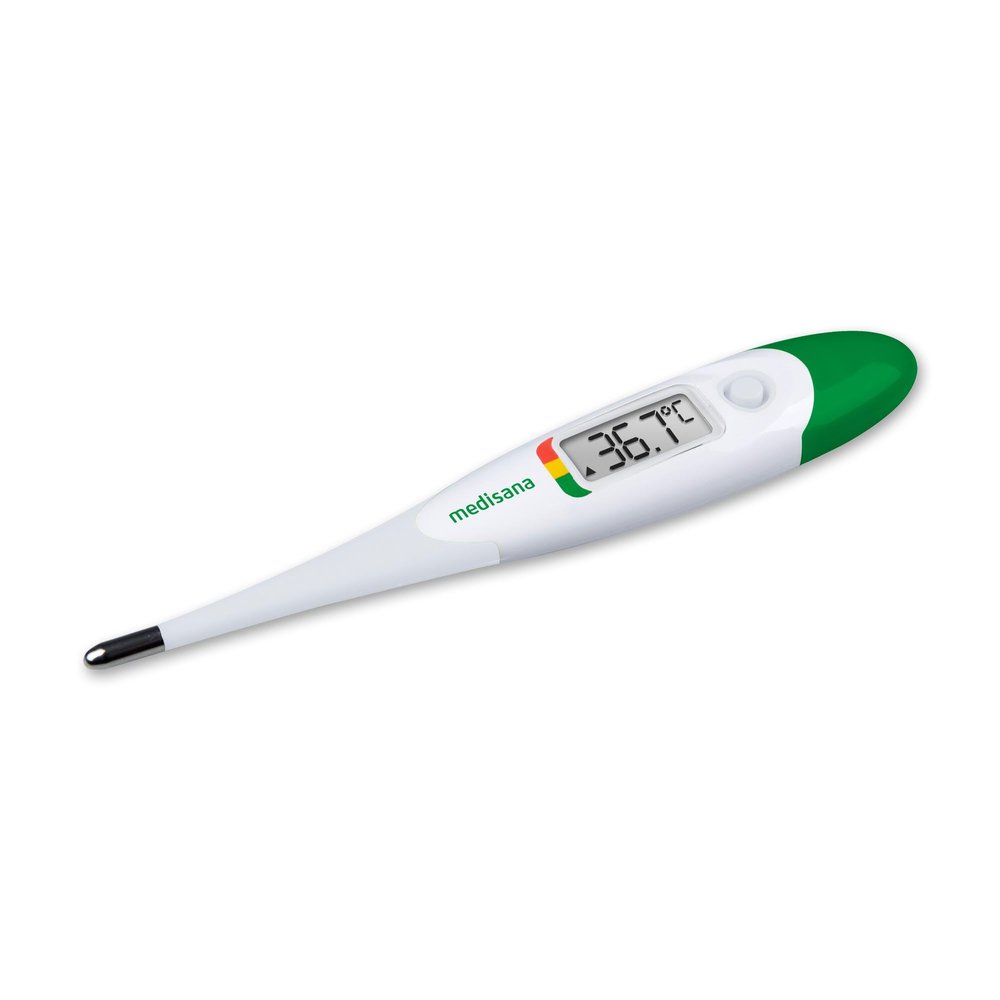 medisana TM 705 Digital Fever Thermometer, Thermometer with Fever Alarm, Waterproof, Fast and Accurate, with Practical Memory Function, for Babies, Children and Adults