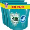 Fairy Non-Bio PODS, Washing Liquid Laundry Detergent Tablets / Capsules, 135 Washes (45 x 3), Huggably Soft for Sensitive Skin view 1