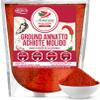 Achiote Powder Ground Annatto Seeds 4oz Great for Adding Color and Mild Flavor in Soup, Stews, Meats and Mexican Recipes