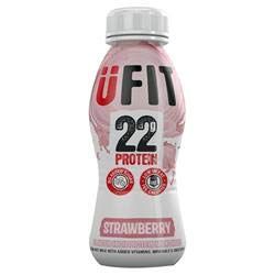 UFIT High Protein Shake Drink - Strawberry 310ml by UFIT. Price is for a Pack of 8