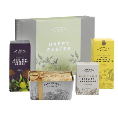 Cartwright & Butler | The Happy Easter Gift Box | Food Hamper | Luxury Confectionery | Gift Basket | Afternoon Tea