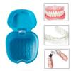 Denture Box PP Material False Teeth Storage Case Cleaning Tools with Filter Portable, Reducing Bacterial Growth(White) view 4