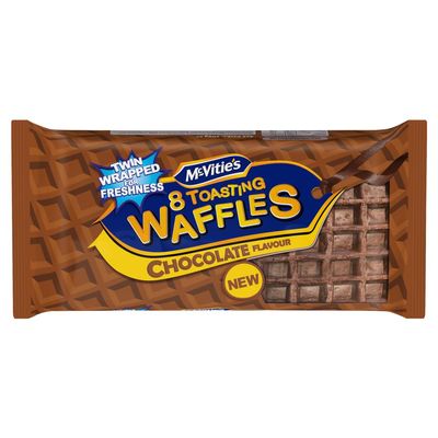Mcvities Chocolate Toasting Waffles 8 Pack 200g
