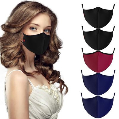 COOL Mask Unisex 3 Layer Reusable Washable Face Mask ( Pack of 5 )