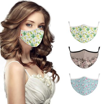 COOL Mask Unisex 3 Layer Reusable Washable Face Mask ( Pack of 3 )