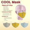 COOL Mask Unisex 3 Layer Reusable Washable Face Mask ( Pack of 3 ) view 2