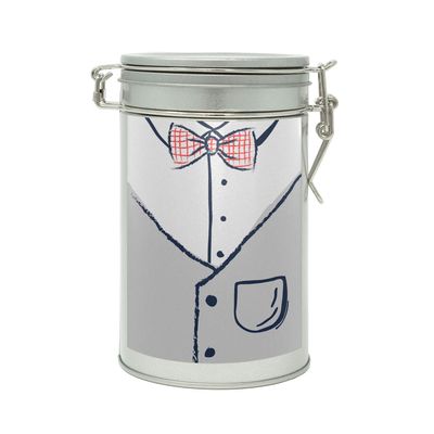 Sistir, Bow Tie Design Coffee Gift in A Tin. Ideal for Coffee Lovers. 100% Arabica Grounds, Roasted and Packed in The UK. 150g