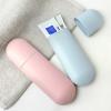 2 Pezzi Custodia per Spazzolino, Porta Spazzolino da Viaggio Portatile, per il Campeggio All'aperto, i Viaggi e L'archiviazione Domestica (pink, blu) view 2