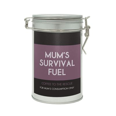 Sistir, Mums Survival Fuel, Coffee Gift In A Tin. Perfect Present for Mothers. 100% Arabica Grounds, Roasted and Packed in the UK. 150g