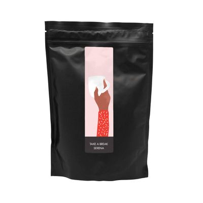 Sistir, Coffee Break Personalised Gift. Ideal Coffee Lovers. Choice of 4 label designs. 100% Arabica Grounds, Roasted and Packed in The UK. 170g