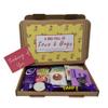 Personalised Pamper Treat Box Letterbox Gift Box Hug in a Box - You got this, Anxiety Worry Take a break - Lockdown - Personalised for Various Occasions (Yellow Floral - Thinking of you) view 2