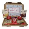 Personalised Mother's Day Tea Treat Box Drink Hamper Biscuits, Take a break, Pick me up, Afternoon tea, hamper gift, gift for Mum - Lockdown - Hug in a box - (Blue Floral) view 1