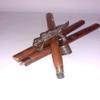 Wooden Walking Stick Handmade Dragon Style Handle Steampunk Walking Stick Cane Handmade Materials: Wood, Aluminum view 4