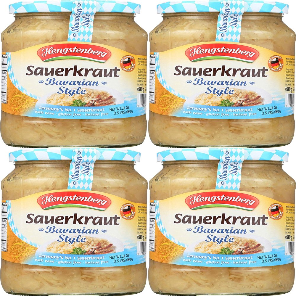 Bavarian Wine Sauerkraut Pack of 4
