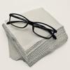 AAwipes Eyeglasses Cleaning Cloth Glasses Cloths 100 Pack for Eyeglasses, Lenses, Phones, Screens, Camera,Silverware, Any Other Delicate Surfaces (5.52"x5.52", 100pack Light Gray) (Light Gray) view 4