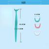 Dental Floss Toothpick,Teeth Stick,Tooth Picks,Floss Picks,Teeth Cleaning Comfortable Grip Shred Resistant Handle Green view 2