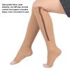 1 Pair Zipper Compression Socks Elastic Sports Open Toe Compression Socks Zipper Antislip Foot Protective Sleeves Help Relieve Leg Swelling Leg Support Unisex(L/XL) view 4