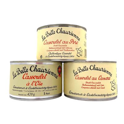 La Belle Chaurienne Cassoulet Trio 420g x 3 (Duck, Goose and Pork)