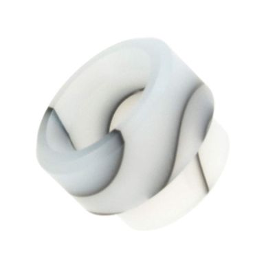 Armerah Marbled Regular 810RL Ringless Drip Tip RDA eCig Tank Short/Wide Acrylic Single White
