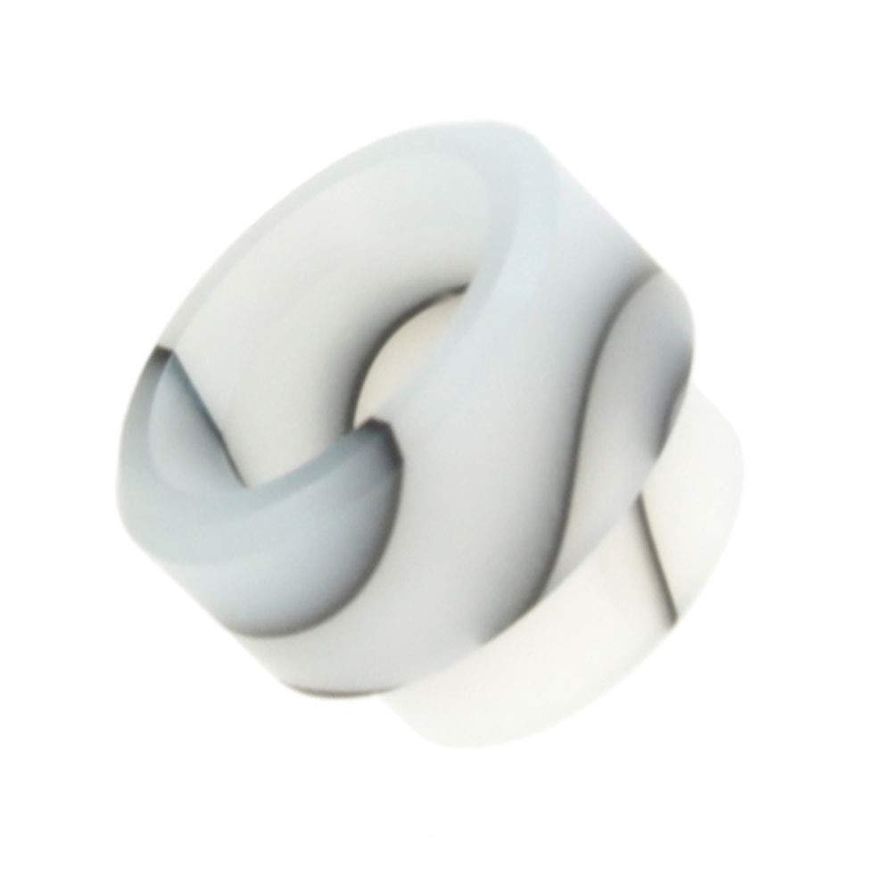 Armerah Marbled Regular 810RL Ringless Drip Tip RDA eCig Tank Short/Wide Acrylic Single White