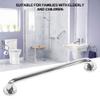 40cm Bathroom Grab Bar Stainless Steel, Safety Hand Rail Handle Towel Holder for Bath Support Shower Toilet Aid for Disabled Elderly Children Mobility, Heavy Duty Bathroom Accessories Kit view 2