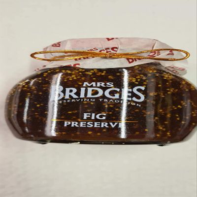 Fig Preserve 340g, Suitable for: Vegetarian, vegan and gluten free diets. Halal and Kosher diets.