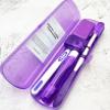 HRASY Portable Orthodontic Oral Care Kit for Braces - Interdental Brush Dental Wax Dental Floss Toothbrush Cleaning Kit(Purple) view 2