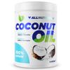ALLNUTRITION Coconut Oil Unrefined Extra Virgin Beautiful Intense Scent Source of Energy Vitamins B2 B6 C E Folic Acid Potassium Iron for Baking Frying 1l Bottle view 1