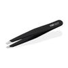 YNR Tweezers for Facial Hair Women  Stainless Steel Slanted Eyebrow Tweezer for Precision Hair Plucking, Chin, Ingrown Hair, Splinters & Tick Remover for Men & Women | (Black) view 1
