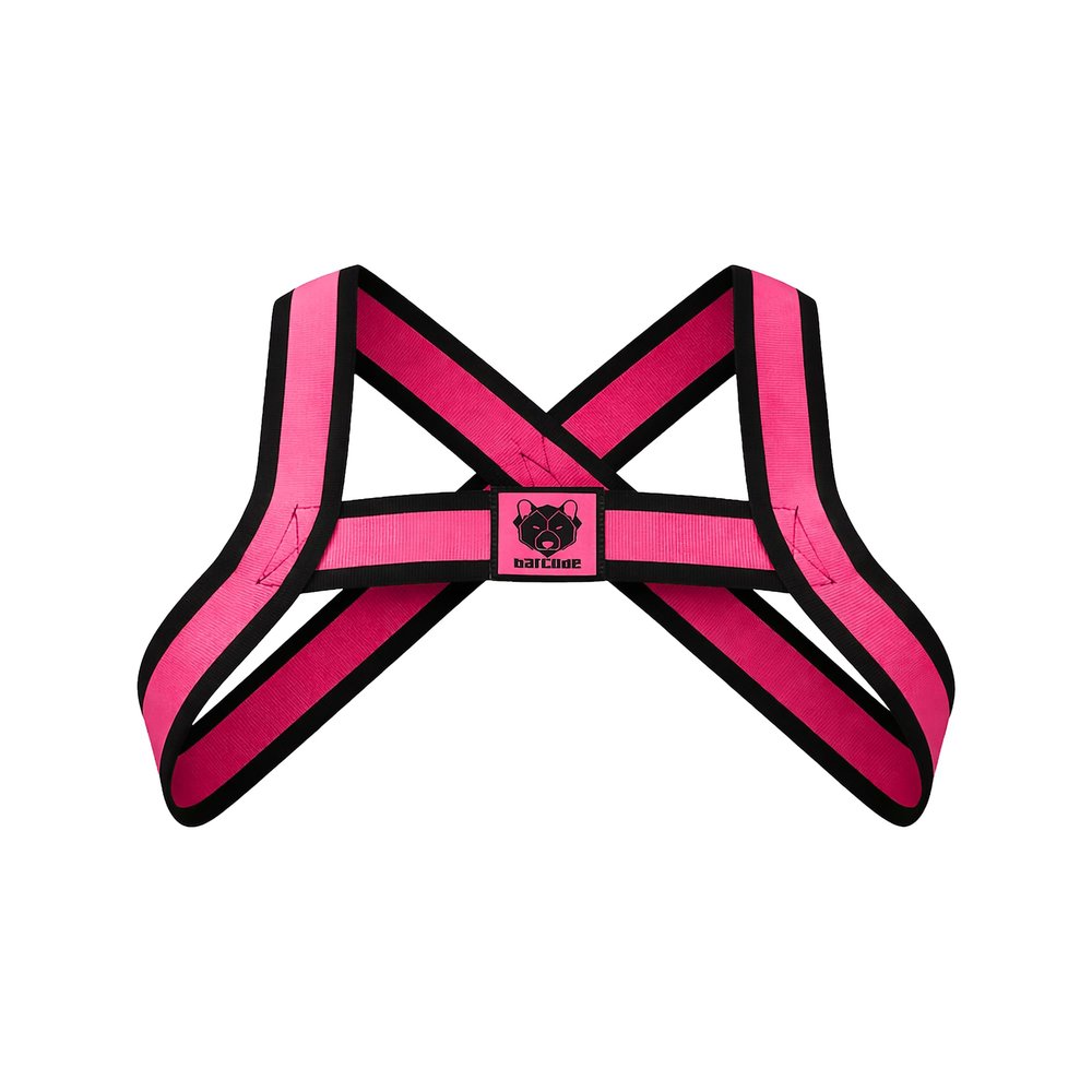 Barcode Berlin - Mens Partywear - Harness Colin Pink - 1x Size XL