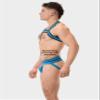 Barcode Berlin - Mens Partywear - Harness Colin Blue - 1x Size S view 3