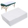 10PCS White Disposable Bed Covers - Massage Table Pads, Spa & Hotel Bed Linens, Facial & Waxing Underpads view 1